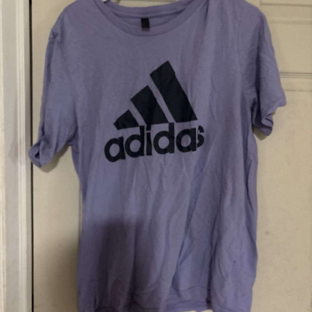 Adidas Men's Short Sleeve Logo Graphic Crew Neck T-Shirt L 2 Pack